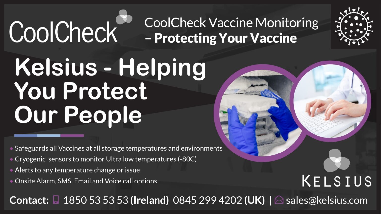 Vaccine temperature monitoring and alerting kelsius