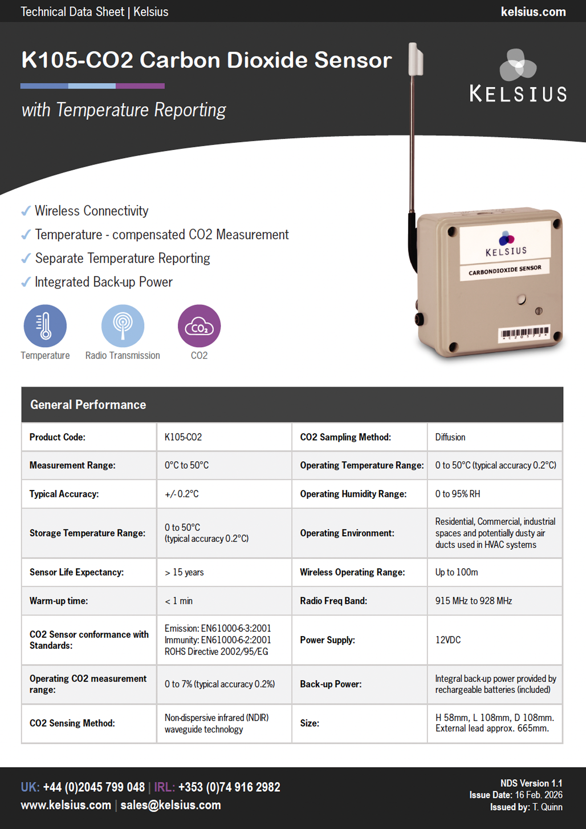 K105-CO2-Data-Sheet-Kelsius-Website-THUMBNAIL-2026