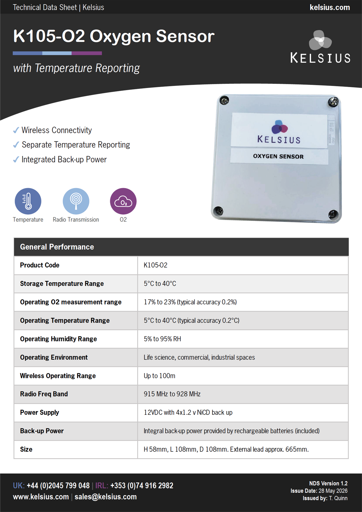 K105-O2-Data-Sheet-Kelsius-Website-THUMBNAIL-29052026